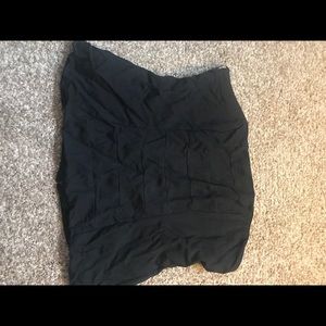 Ponte ribbed bustier